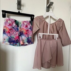 Girl’s size 6X/7/S dance/gymnastics leo like new!